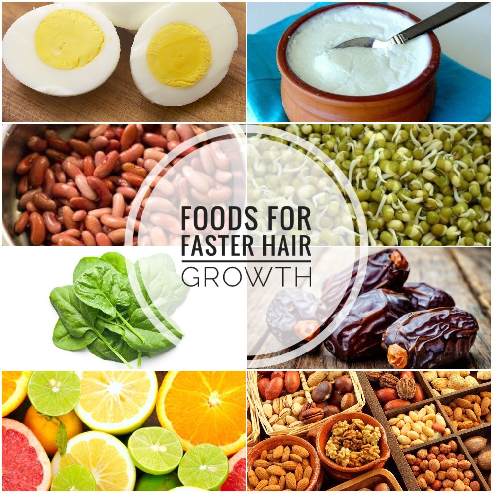 Foods for faster hair growth